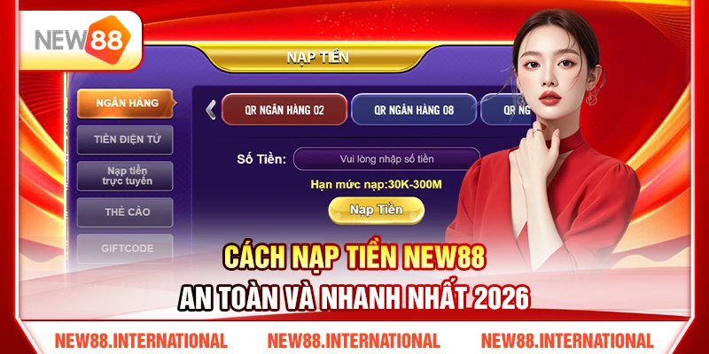 Cách Nạp Tiền NEW88 An Toàn Và Nhanh Nhất 2026 20 Cách Nạp Tiền NEW88 An Toàn Và Nhanh Nhất 2026